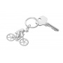 Brelok TROIKA Mountain Bike, metal, srebrny, Ekskluzywne, Gadżety