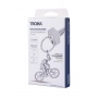 Brelok TROIKA Mountain Bike, metal, srebrny, Ekskluzywne, Gadżety