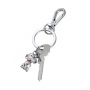 Brelok TROIKA Tiny Puppy, metal, srebrny, Ekskluzywne, Gadżety