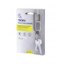 Keyring TROIKA Track & Find Carabiner, black