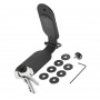 Keyring TROIKA Track & Find Key Organizer, black