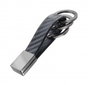 Brelok TROIKA Twister Carbon, czarny