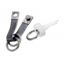Keyring TROIKA Twister Carbon, black