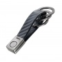 Keyring TROIKA Twister Carbon, black