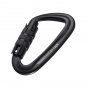 Keyring TROIKA Troikarabiner, black
