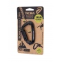 Keyring TROIKA Troikarabiner, black