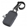 Phone case TROIKA Black Smartbag with strap, black