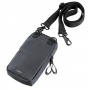 Phone case TROIKA Black Smartbag with strap, black