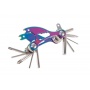 Narzędzie wielofunkcyjne do rower&oacute;w TROIKA Bike Multitool, 18 funkcji, opalizujący, Ekskluzywne, Gadżety