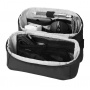 Organizer TROIKA Black Tech 2 Go, accessory case, black