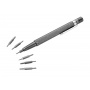 Narzędzie wielofunkcyjne TROIKA Construction Tool 13, tytantowy, Ekskluzywne, Gadżety
