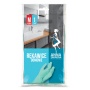 Household gloves ANNA ZARADNA, size M, pastel green
