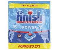 Dishwasher capsules FINISH Powerball Fresh, 50 pcs (25+25 free)