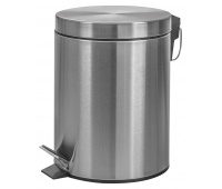 Pedal bin Donau Home, soft-closing, 12l, matt silver