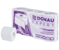 Papier toaletowy celulozowy DONAU EXPERT, 2-warstwowy, 155 listk&oacute;w, 8szt., biały