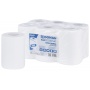 Cellulose paper towel roll DONAU PROFESSIONAL Mini, 2 layers, 240 sheets, 6 pcs, white