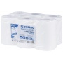 Cellulose paper towel roll DONAU PROFESSIONAL Mini, 2 layers, 240 sheets, 6 pcs, white