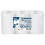 Cellulose paper towel roll DONAU PROFESSIONAL Mini, 2 layers, 240 sheets, 6 pcs, white