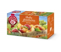 Tea TEEKANNE, green, peach, 20 envelopes