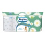 Toilet paper REGINA Chamomile, 3-ply, 18m, 150 sheets, 8 rolls, white