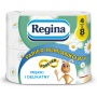 Papier toaletowy REGINA Rumiankowy Forever Roll, 3-warstwowy, 36m, 300 listk&oacute;w, 4 rolki, biały, Papiery toaletowe i dozowniki, Artykuły higieniczne i dozowniki