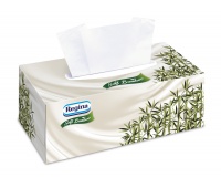 Chusteczki kosmetyczne REGINA Soft Bamboo, 4-warstwowe, 96 szt., białe