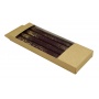 Świeca stołowa DONAU HOME Aura, 22x240mm, 4 szt., bordowa, Świece, Wyposażenie biura
