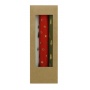 Świeca stołowa DONAU HOME X-Mas, 22x175mm, 3 szt., mix wzor&oacute;w/kolor&oacute;w, Świece, Wyposażenie biura