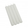 Świeca stołowa DONAU HOME, 22x175mm, 4 szt., biała, Świece, Wyposażenie biura