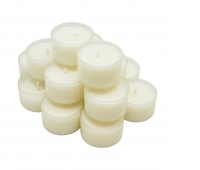 Świeca DONAU HOME Tealight, naturalny wosk, 7h, 18 szt., kremowa