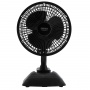 Fan CAMRY, desk, with clip, dia. 15cm, 30w, black