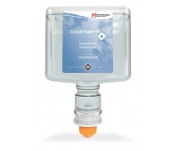Mydło w pianie DEB Clear Foam Pure, wkład do dozownika bezdotykowego, 1,2l, bezzapachowe