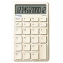 Office calculator DONAU TECH, 12-digit display, square root function, dim. 137x84 mm, beige