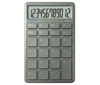 Office calculator DONAU TECH, 12-digit display, square root function, dim. 137x84 mm, green