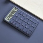 Office calculator DONAU TECH, 12-digit display, square root function, dim. 137x84 mm, navy blue