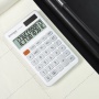 Office calculator DONAU TECH, 12-digit display, square root function, GT, dim. 137x84 mm, white