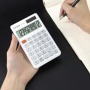 Office calculator DONAU TECH, 12-digit display, square root function, GT, dim. 137x84 mm, white
