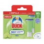 Toilet gel discs DUCK Fresh Discs Lime, refill, 12 pcs.