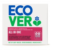 Tabletki do zmywarki ECOVER All-in-One Cytryna & Mandarynka, 68szt.