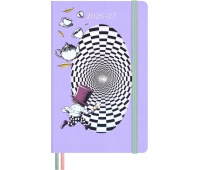 Weekly planner MOLESKINE 2026 Alice, 18M, L, 13x21cm