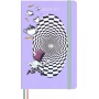 Kalendarz tygodniowy MOLESKINE 2026 Alice, 18M, L, 13x21cm, Kalendarze, Zeszyty i bloki