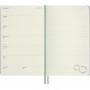 Kalendarz tygodniowy MOLESKINE 2026 Alice, 18M, L, 13x21cm, Kalendarze, Zeszyty i bloki
