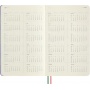 Kalendarz tygodniowy MOLESKINE 2026 Alice, 18M, L, 13x21cm, Kalendarze, Zeszyty i bloki