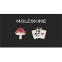 Pins MOLESKINE 2026 Alice, Mushroom + Cards