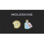 Set of 2 pins MOLESKINE 2026 Alice, Eat Me + Drink Me