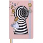 Set of 2 pins MOLESKINE 2026 Alice, Eat Me + Drink Me