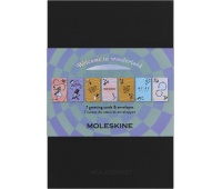 Postcard set MOLESKINE 2026 Alice, 7 pcs.