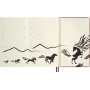 Notebook MOLESKINE 2026 Horse, L, ruled, Woodcut, box