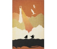 Notebook MOLESKINE 2026 LOTR Frodo Sam, L, 13x21cm, ruled, box