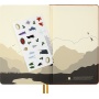 Notebook MOLESKINE 2026 LOTR Frodo Sam, L, 13x21cm, ruled, box